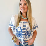 Ruffled Wide Hem Top