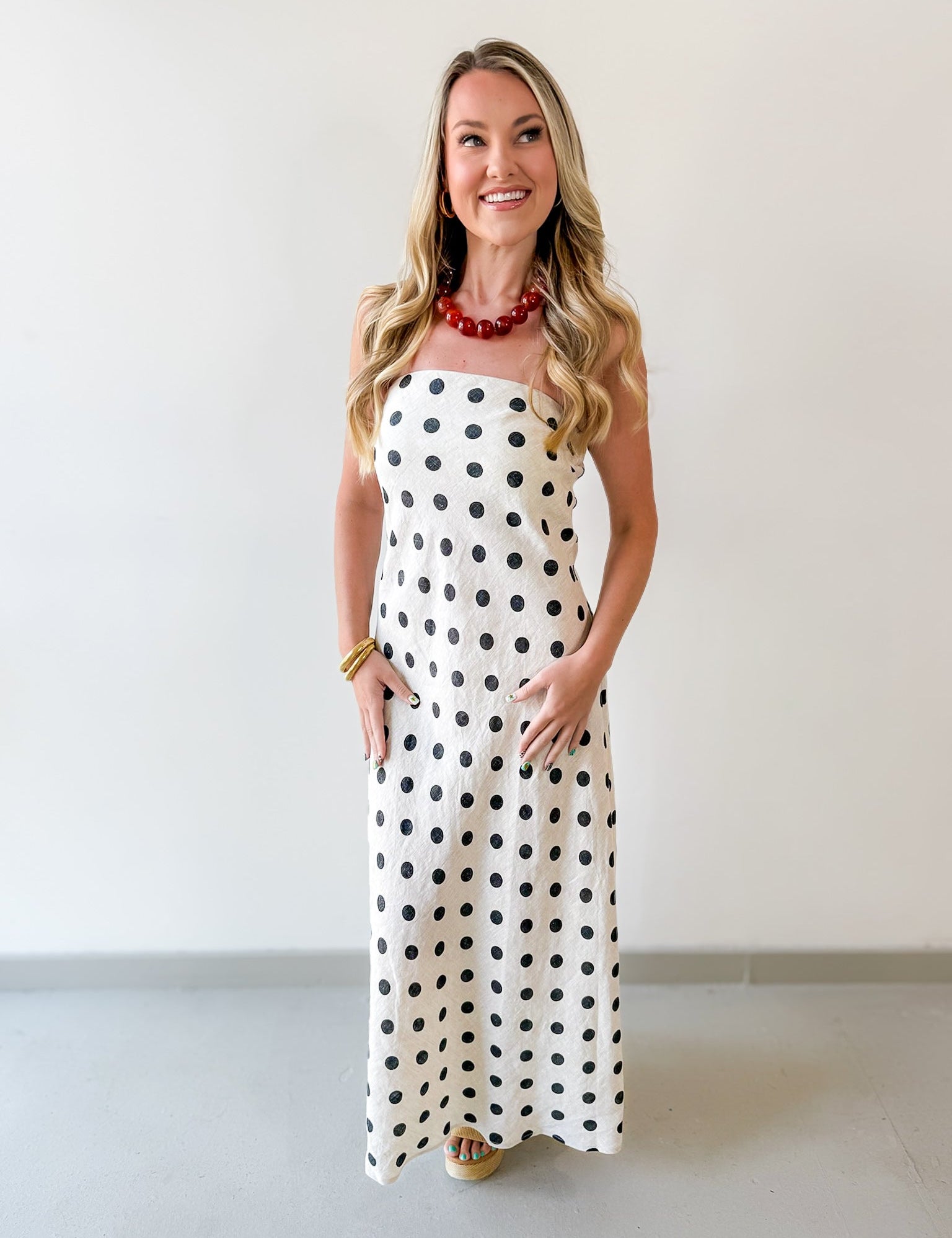 Sadie Polka Dot Dress