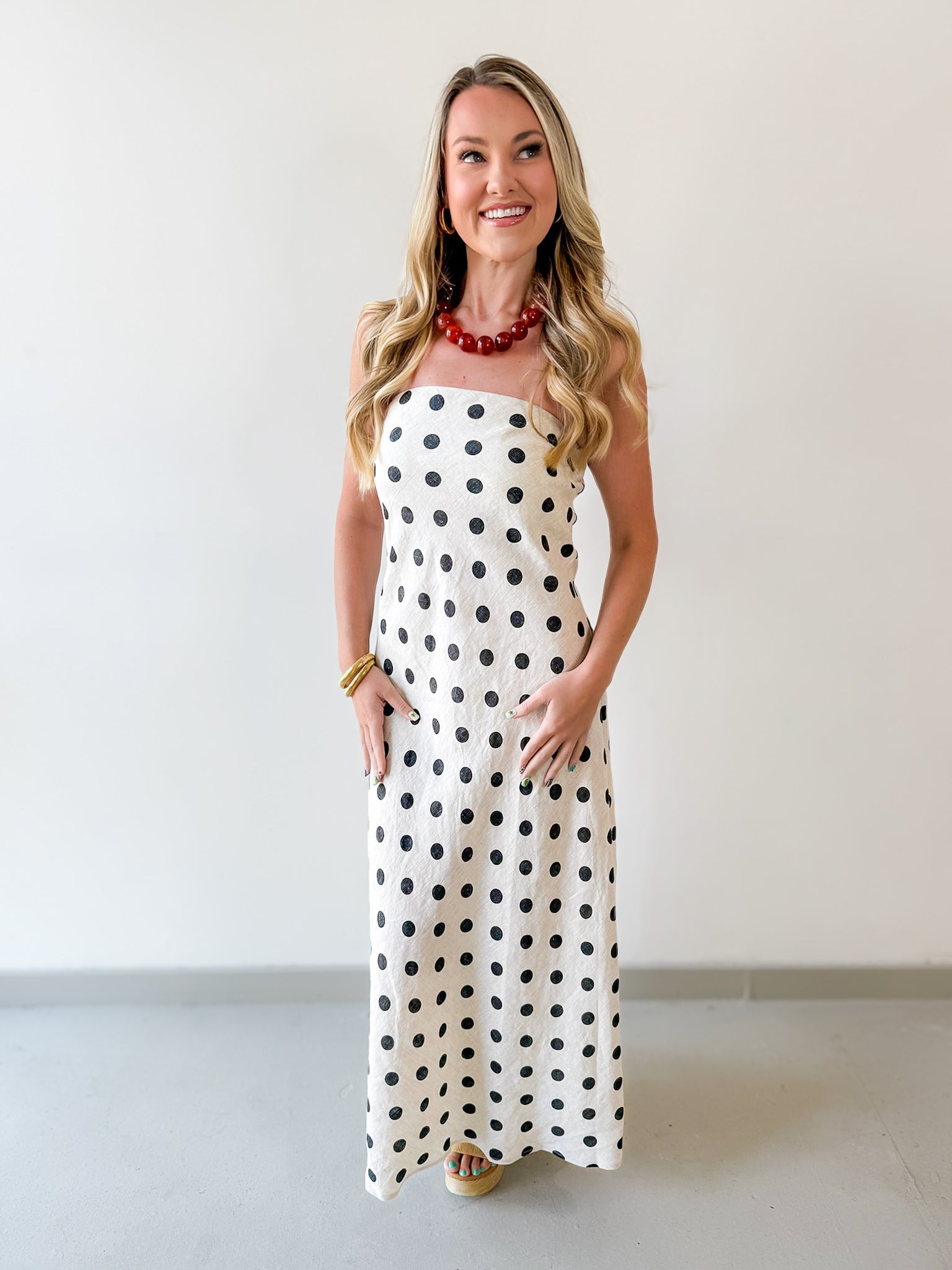 Sadie Polka Dot Dress