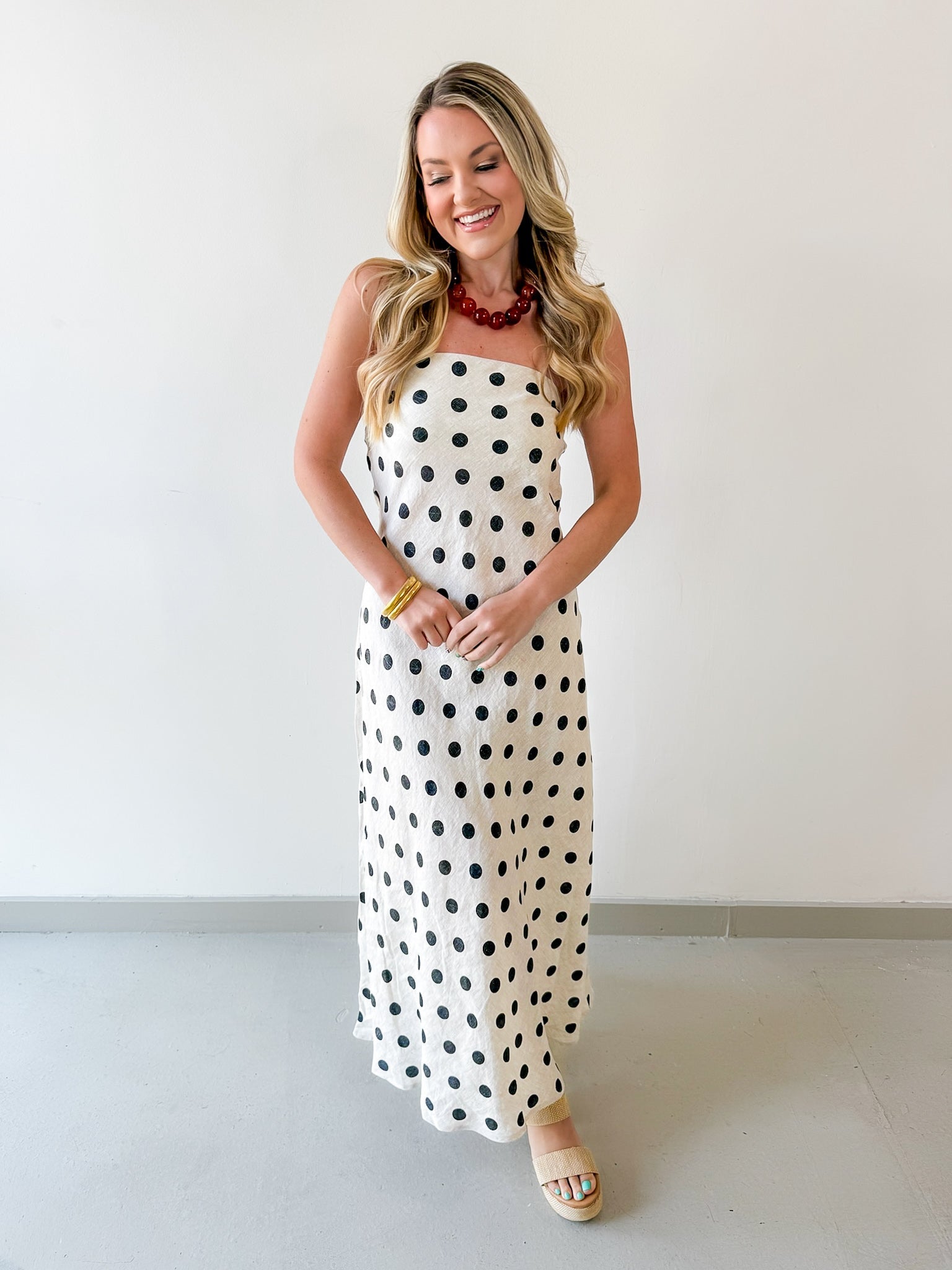 Sadie Polka Dot Dress