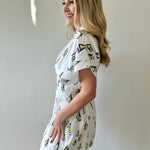 Sailboat Print Dress