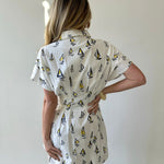 Sailboat Print Dress