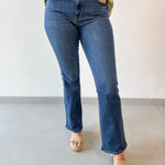 Seamed Bootcut Denim