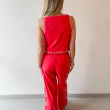 Seashell Embroidered Set