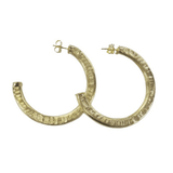 Sheila Fajl Hammered Arlene Hoops 2.5