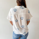 Shell Print Summer Shirt
