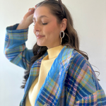 Shiny Two Tone Earrings