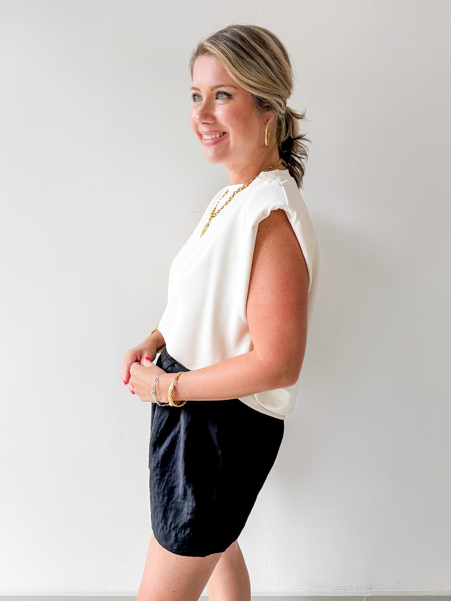 Side Runching Top