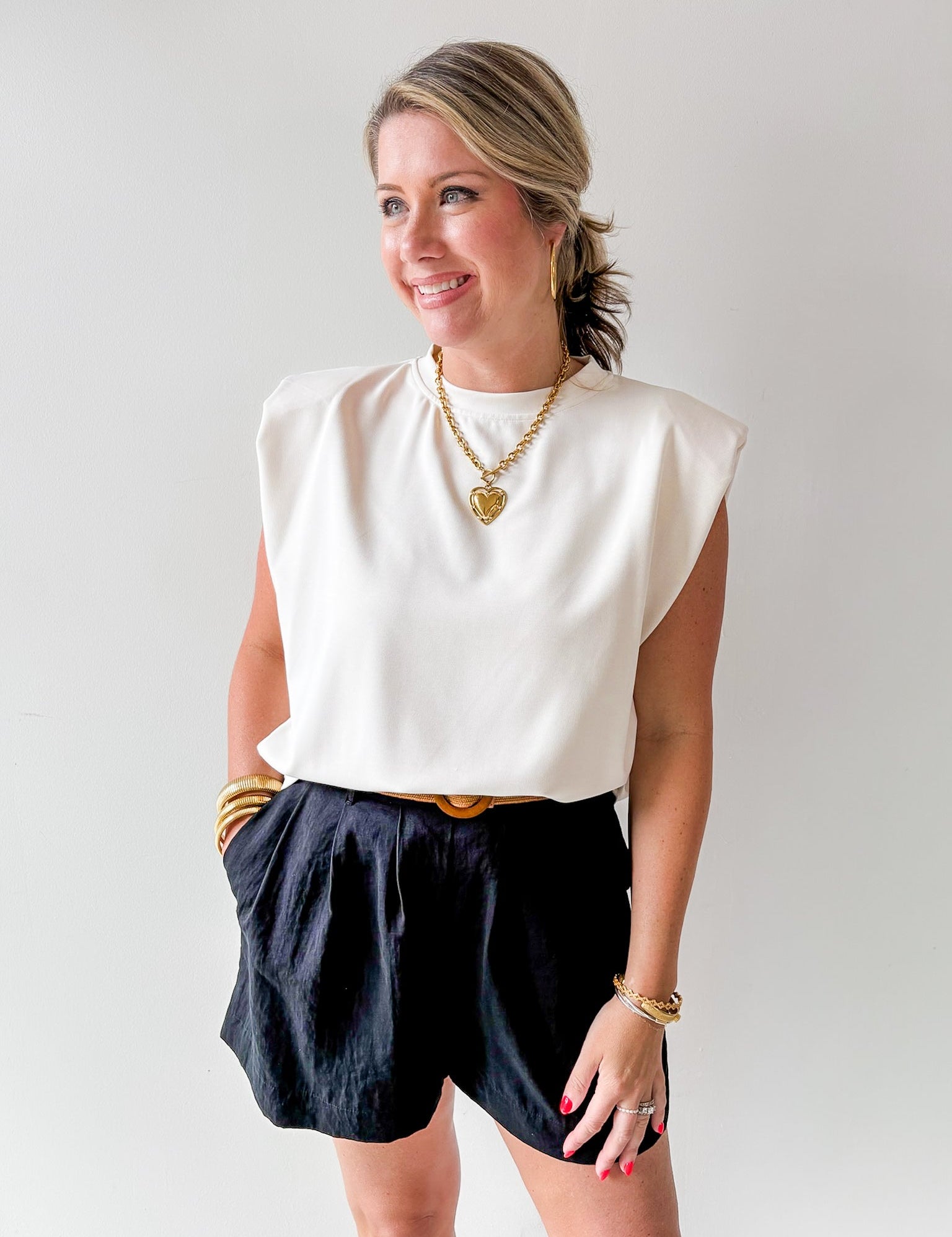 Side Runching Top