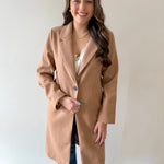 Single Breasted Long Coat