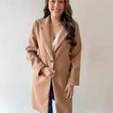 Single Breasted Long Coat