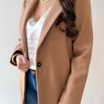 Single Breasted Long Coat