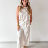 Sleeveless Top & Pant Set