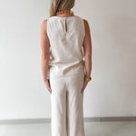 Sleeveless Top & Pant Set