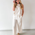Sleeveless Top & Pant Set