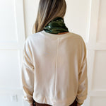 Soft Faded Mineral Sweater - Vanilla