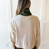Soft Faded Mineral Sweater - Vanilla