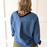 Solid Long-Sleeved Shirt - Denim