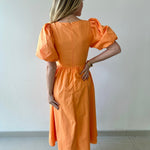 Sophia Waist Tie Midi Dress