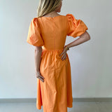 Sophia Waist Tie Midi Dress