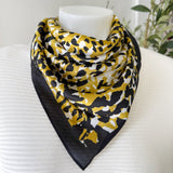 Square Abstract Print Scarf