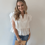 Square Stone Pendant Necklace