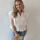 Square Stone Pendant Necklace