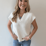 Square Stone Pendant Necklace