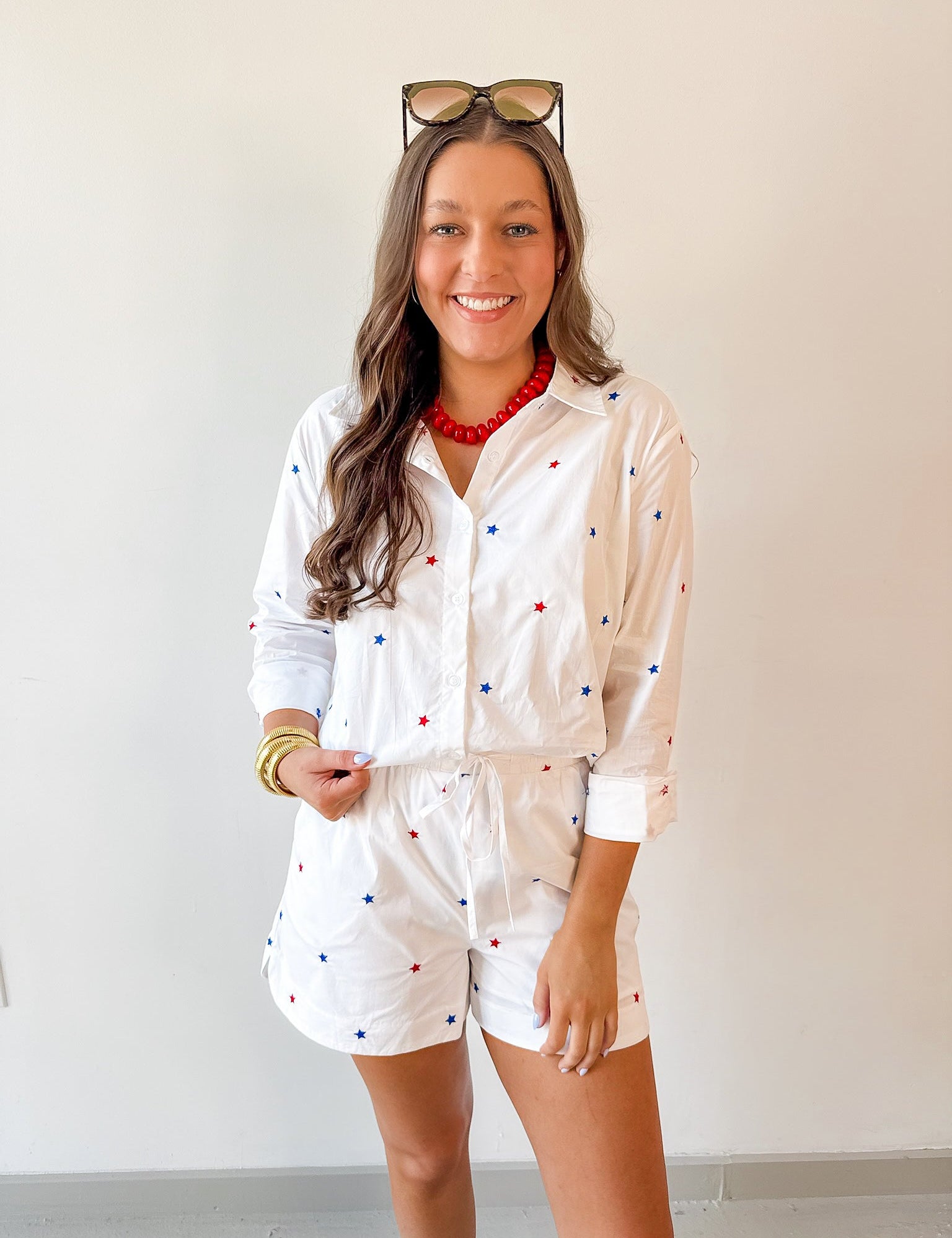 Star Print Short