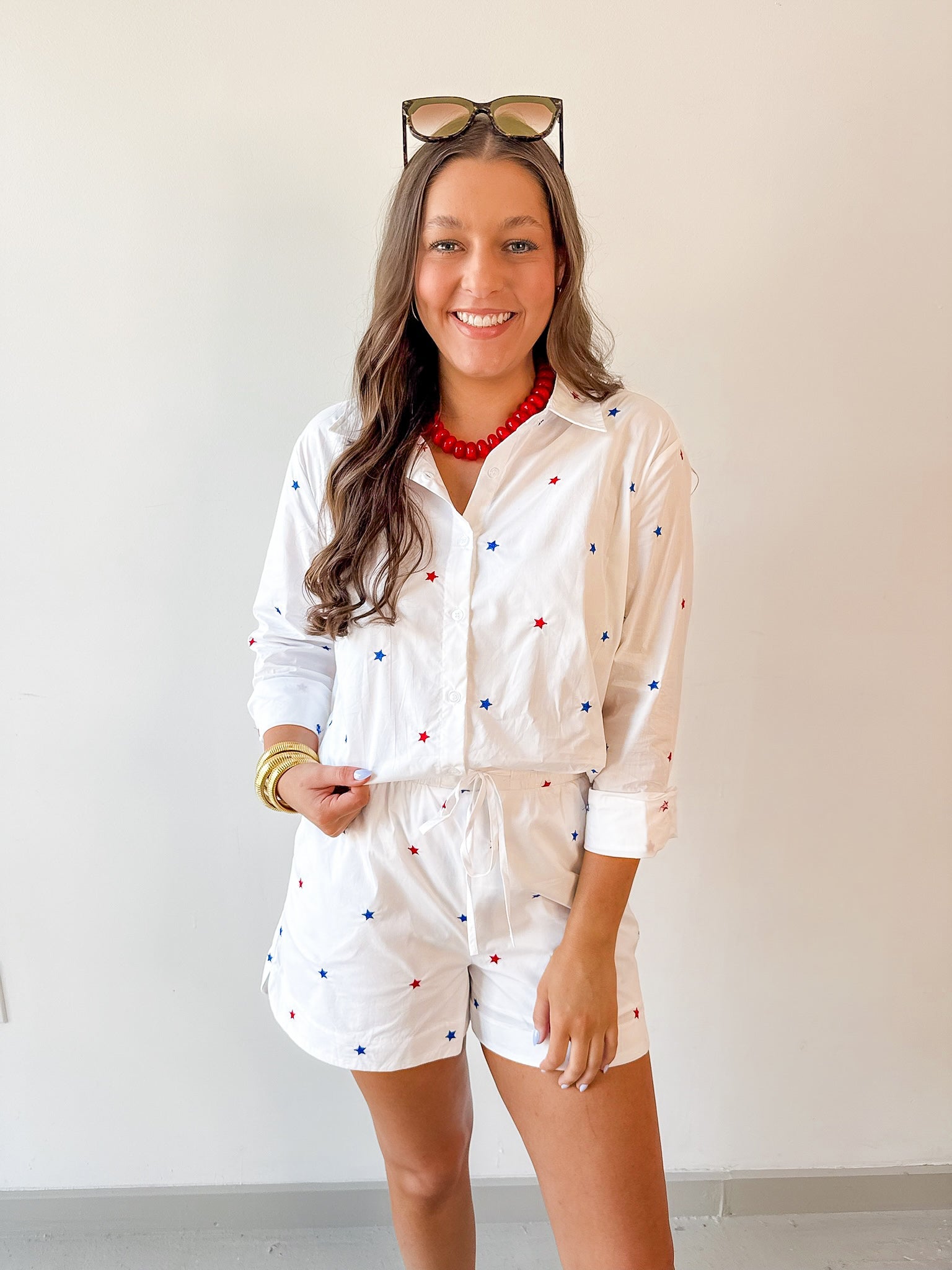 Star Print Short