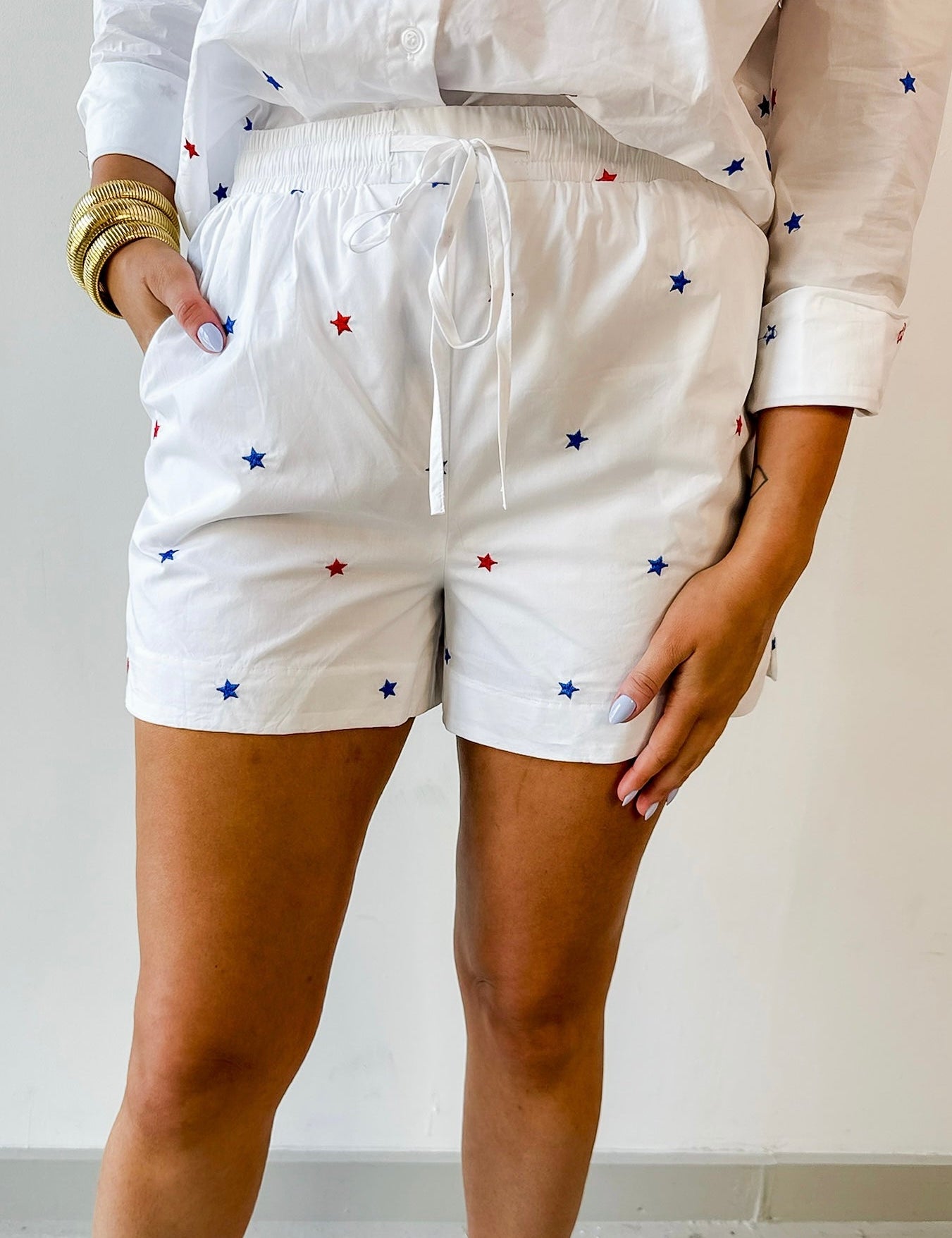 Star Print Short