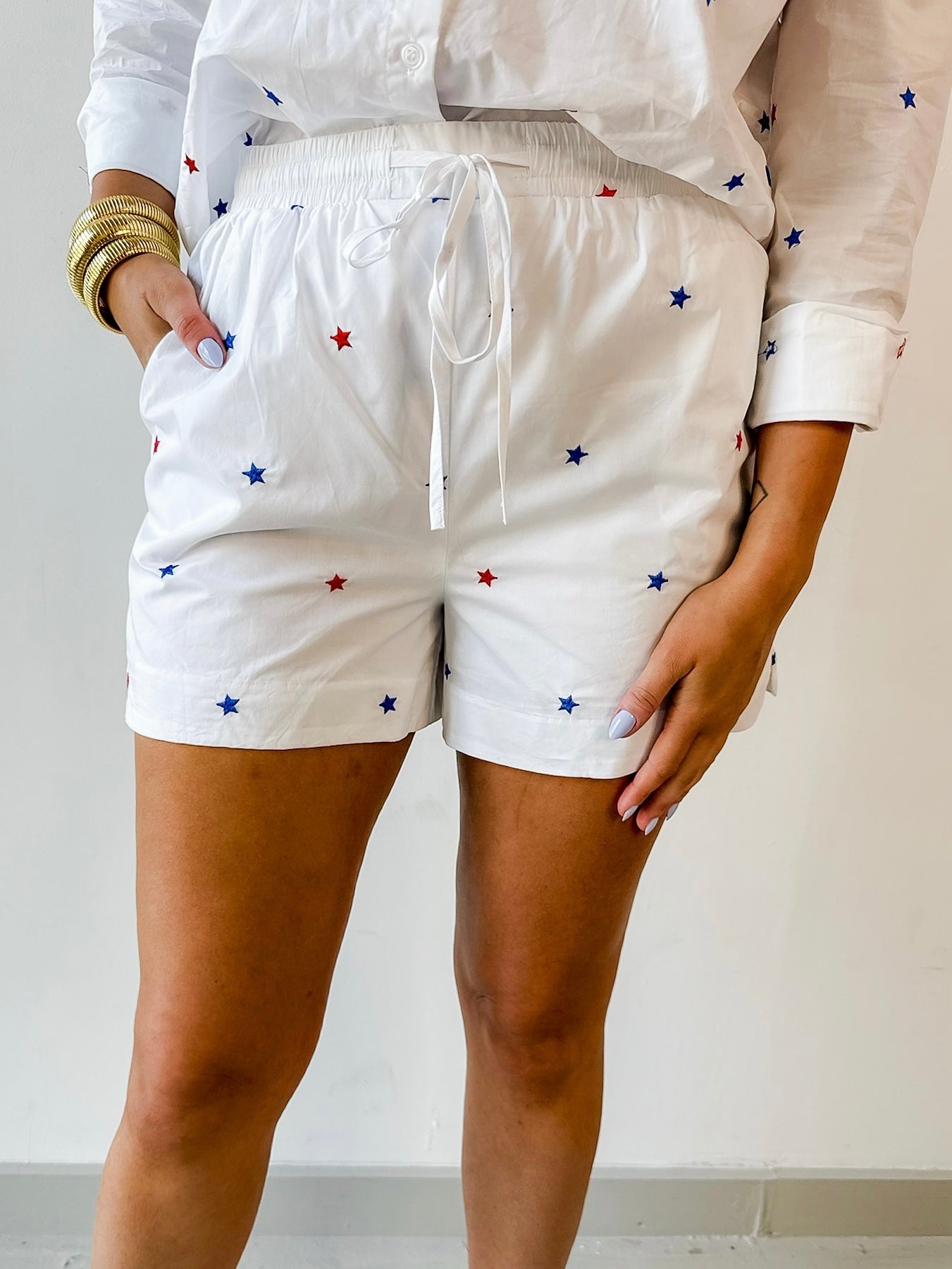 Star Print Short