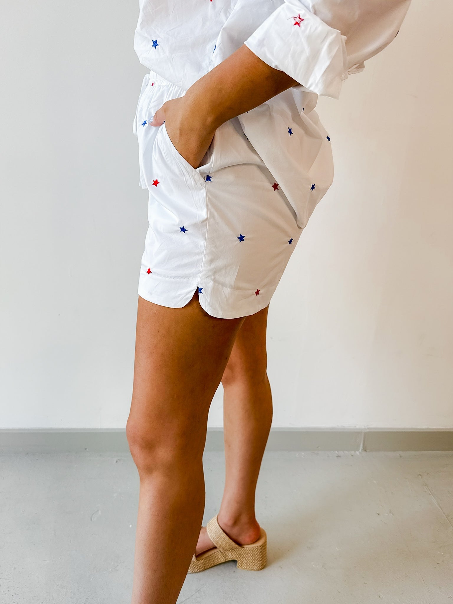 Star Print Short
