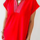 Stitch Detailed Midi Dress