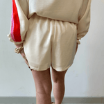 Stripe Contrast Short