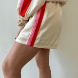 Stripe Contrast Short