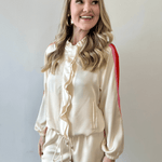 Stripe Contrast Short