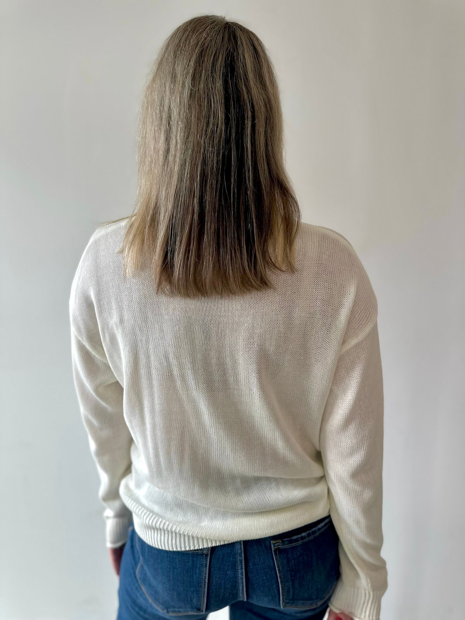 'Stripe Lobster' Graphic Sweater