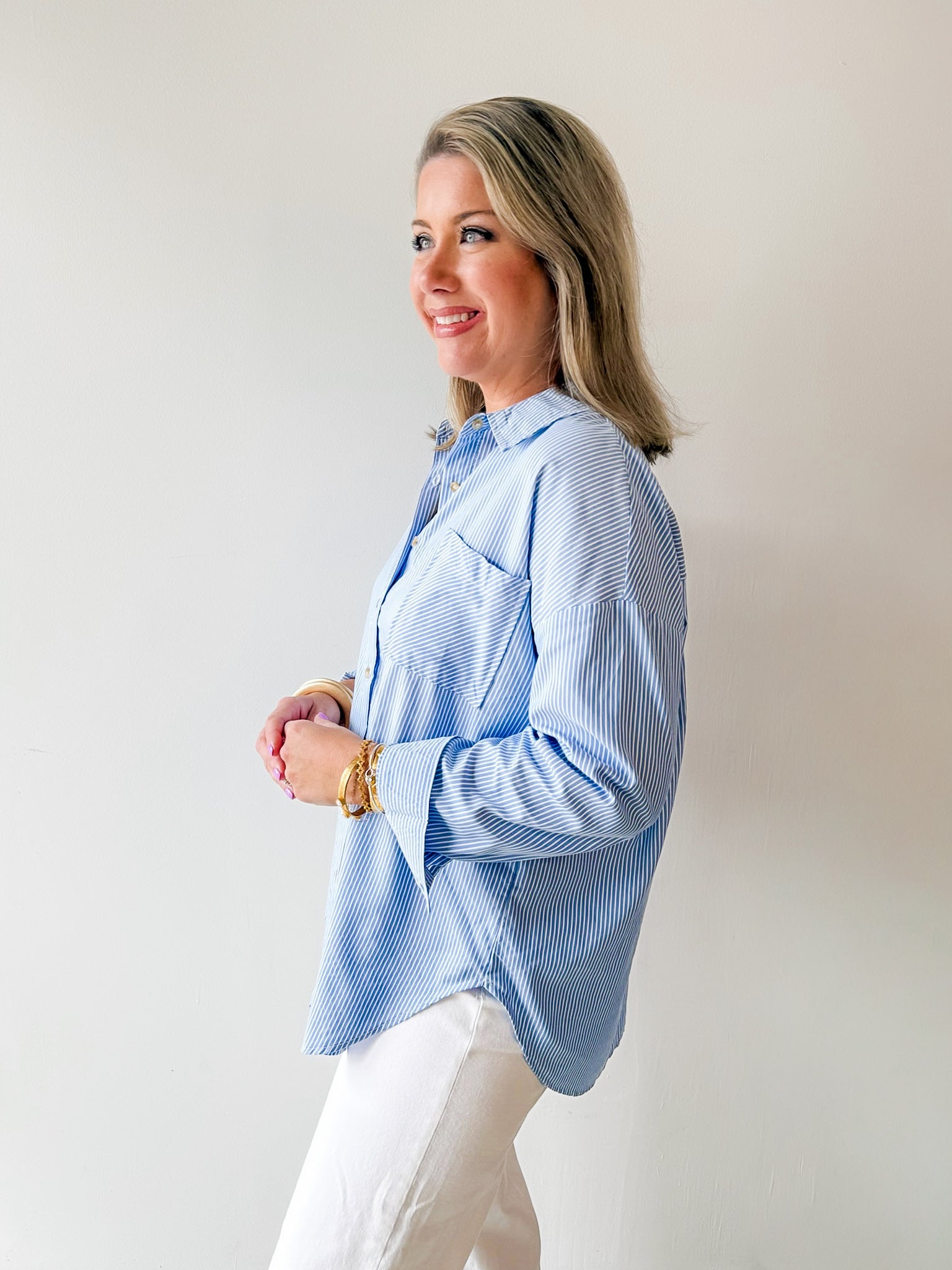Striped Long Sleeve Shirt