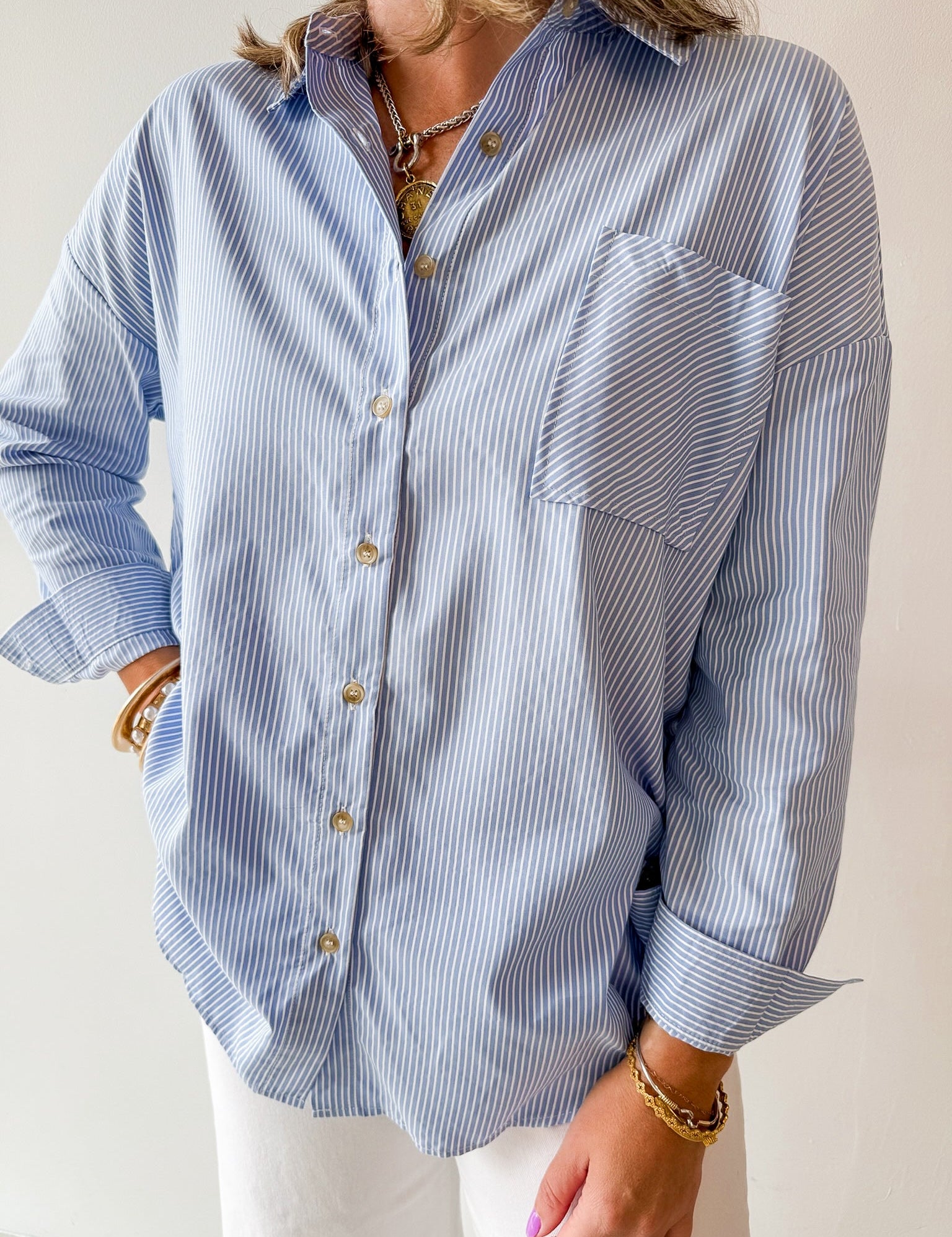 Striped Long Sleeve Shirt