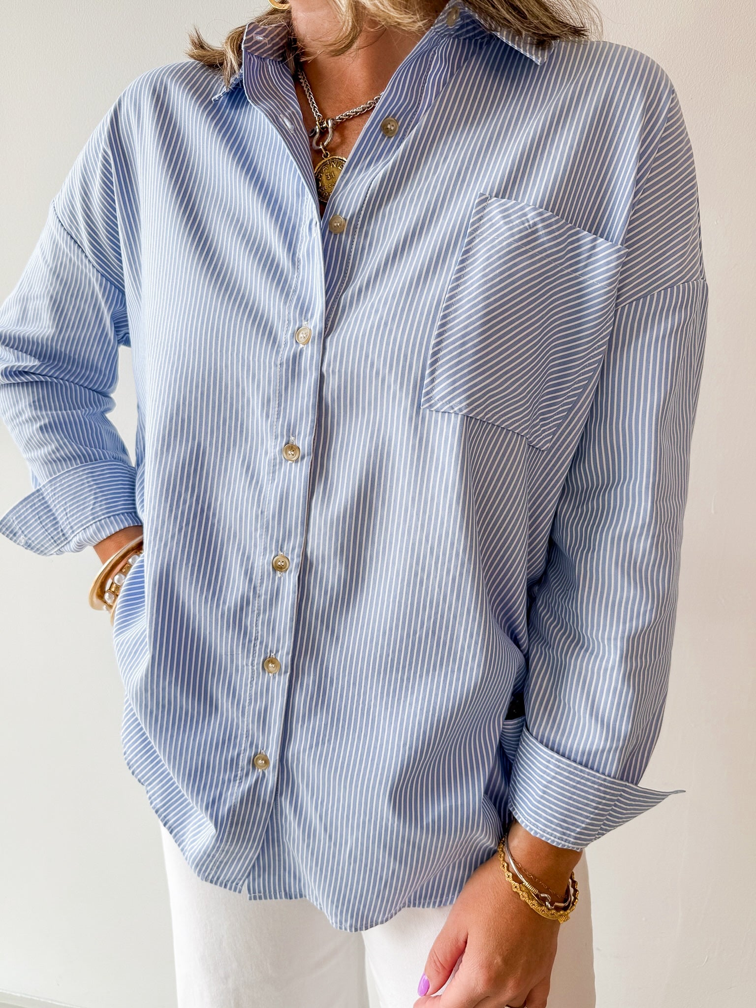 Striped Long Sleeve Shirt