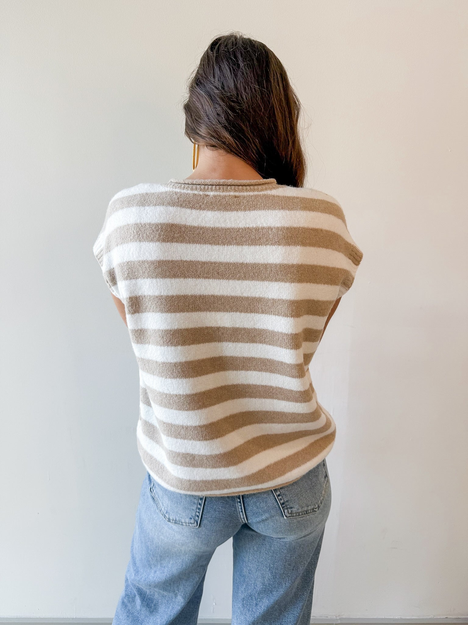 Striped Sweater Vest