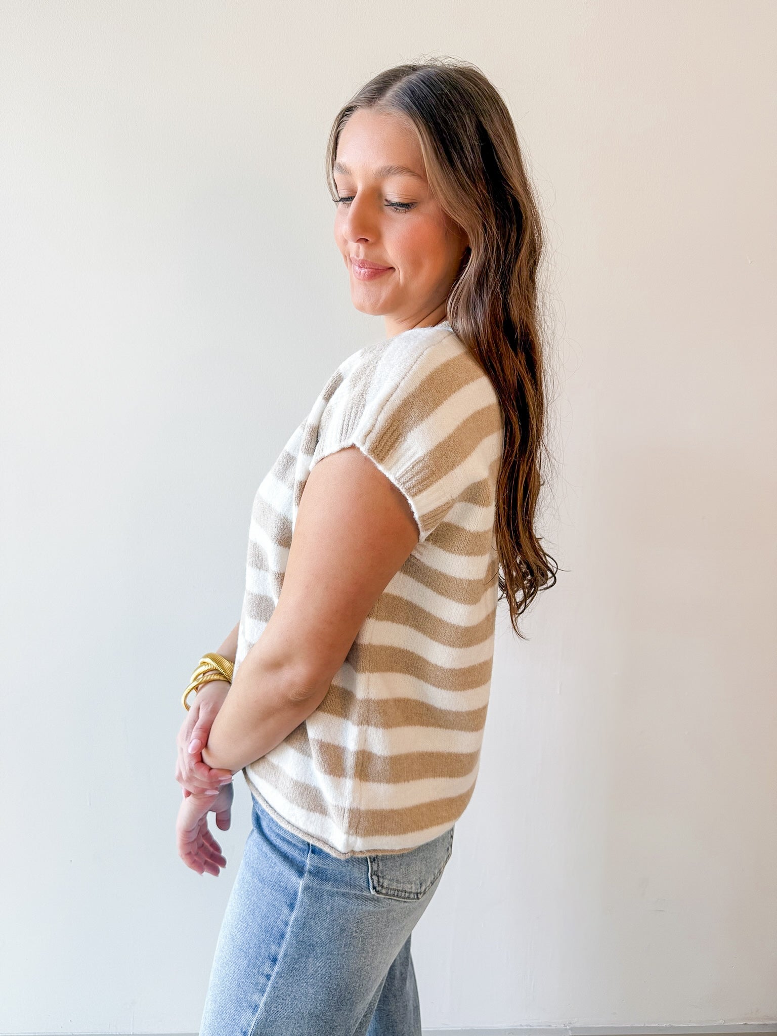 Striped Sweater Vest
