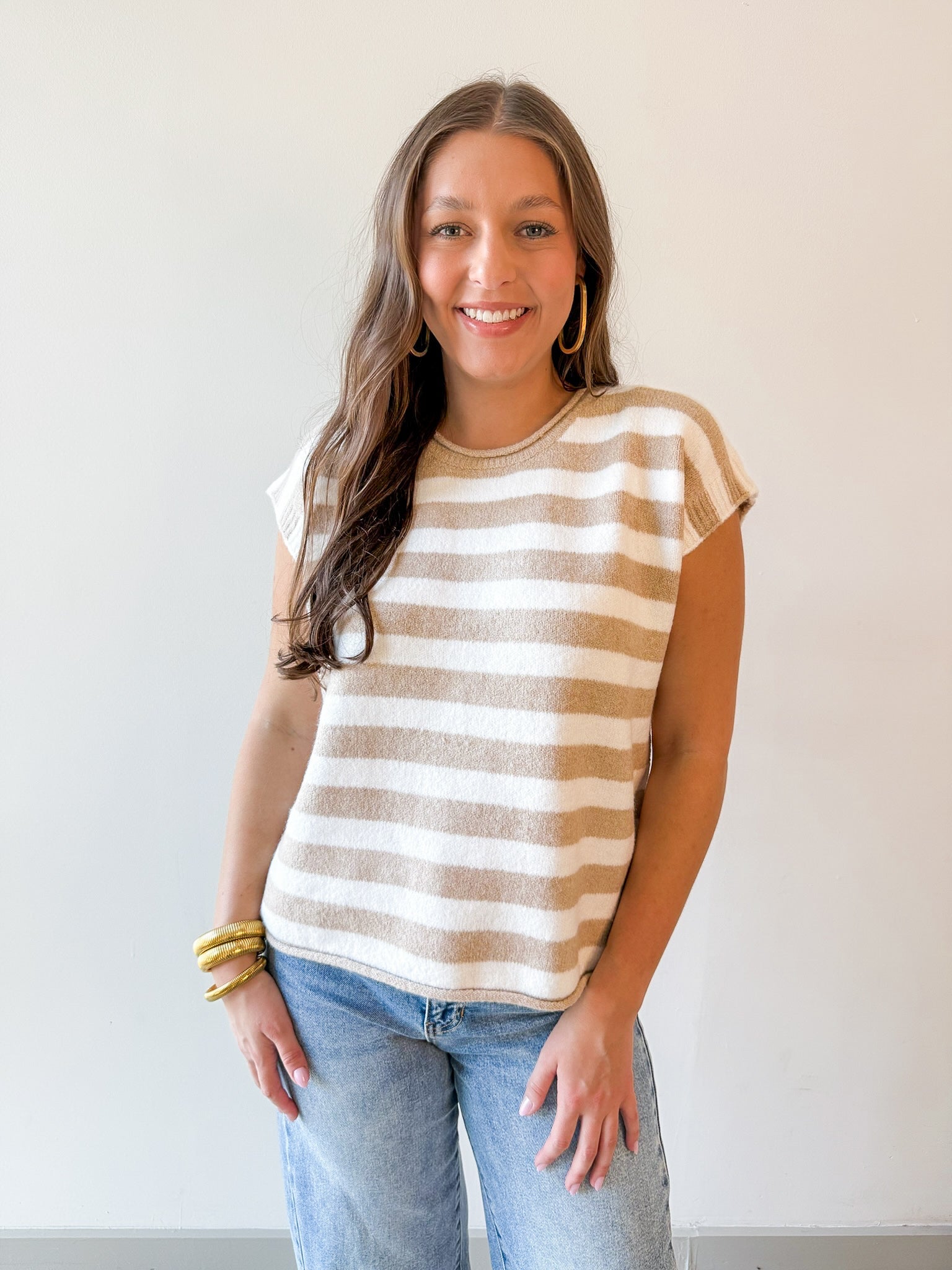 Striped Sweater Vest