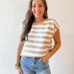 Striped Sweater Vest