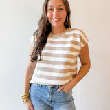 Striped Sweater Vest