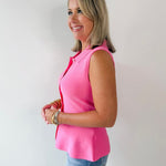 Structured Knit Top
