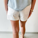 Summer Ready All Comfort Shorts - White