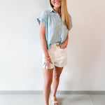 Summer Ready All Comfort Shorts - White