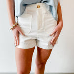 Summer Ready All Comfort Shorts - White
